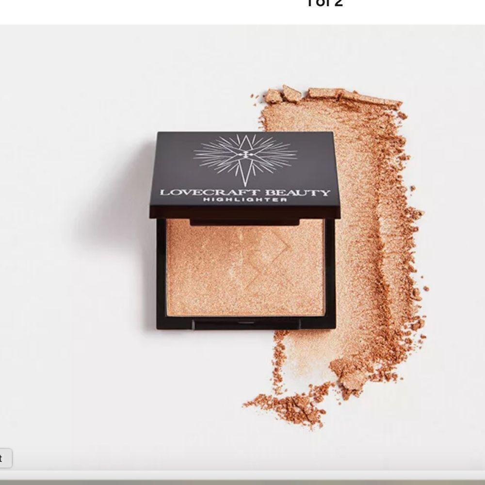 Lovecraft Beauty Highlighter Borealis Golden Shimmer Shade .5g/0.18oz NEW